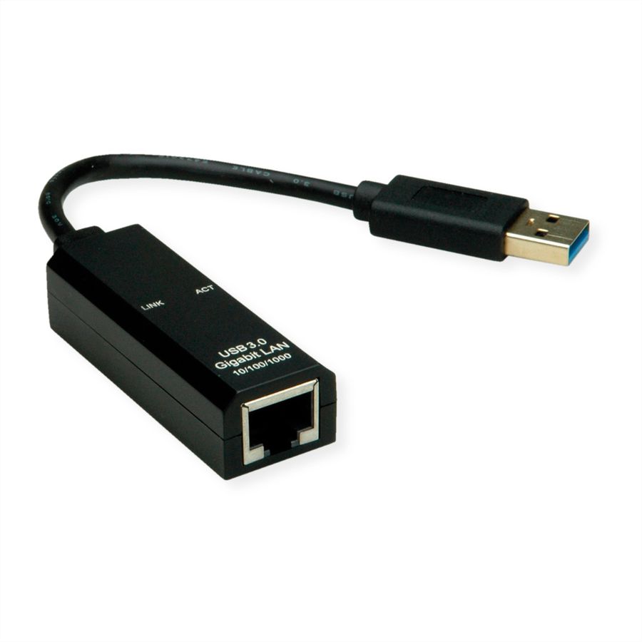 VALUE Convertisseur USB 3.2 Gen 1 - Gigabit Ethernet