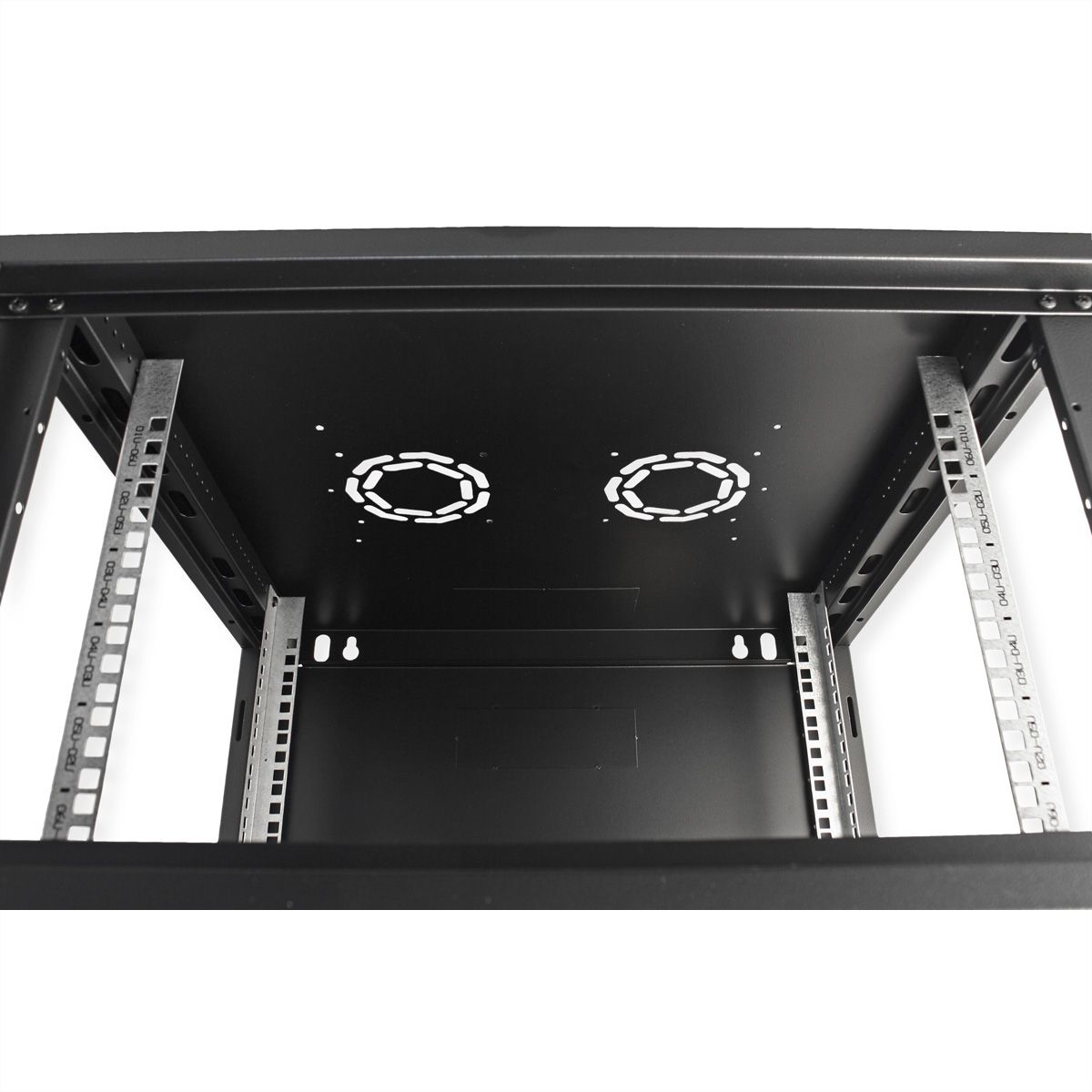 ROLINE 19-Zoll Wandgehäuse Basic Plus 6HE, 600x600 BxT schwarz
