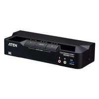 ATEN CS1922A Commutateur KVMP™ DisplayPort 8K USB 3.0 à 2 ports (câbles inclus)