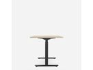 WRK21 Schreibtisch Smart 180 x 80 cm, Höhenverstellbar, Mandal Ahorn / Schwarz
