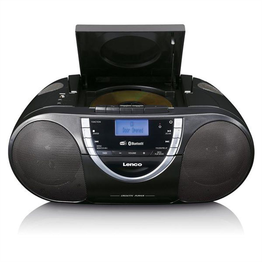 Lenco DAB+-Radio/Boombox SCD-6900, Kassette, CD/MP3-Player, FM, DAB+, black