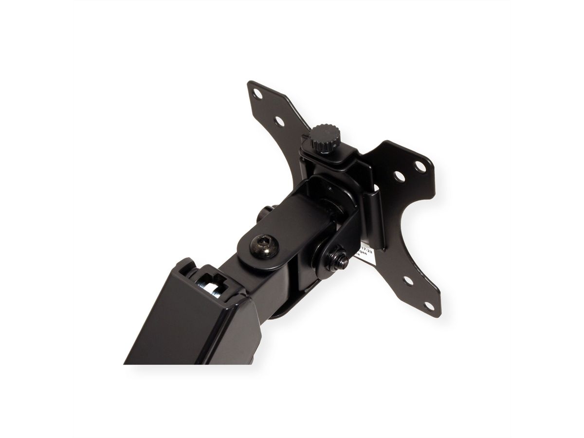 VALUE LCD-Arm, Wandmontage, 4 Gelenke, 17-32 Zoll, bis 8 kg, schwarz