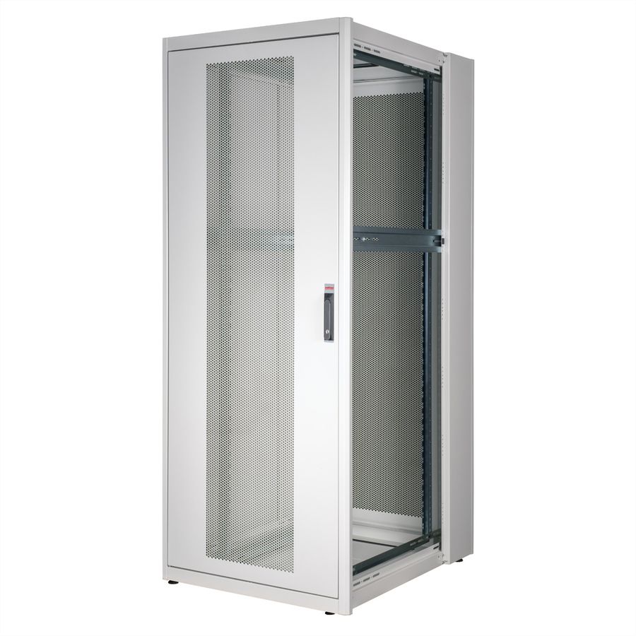 ROLINE 19-Zoll Serverschrank Basic 42 HE, 800x1000 BxT perforiert grau