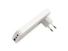 ROLINE Chargeur USB extra plat, avec prise Euro pliable, 65W
