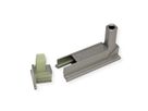 BACHMANN Desk2 Set de socles adhésifs, inox