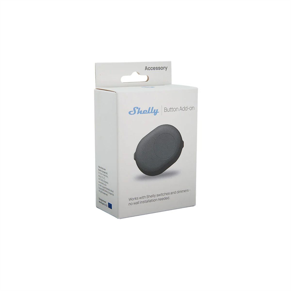 Shelly Interrupteur Add-On, noir