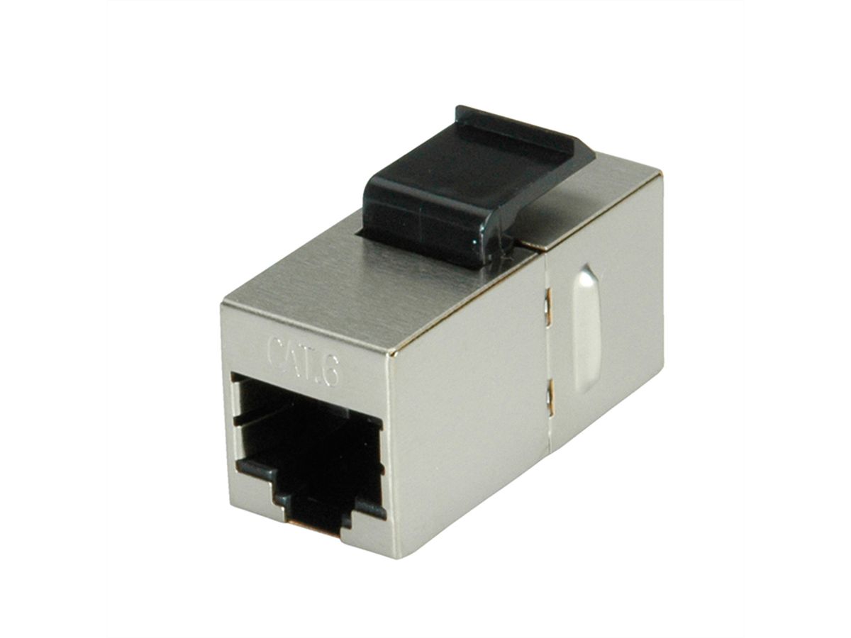 VALUE RJ-45 Kupplung, Keystone, geschirmt, Cat.6 (Class E)