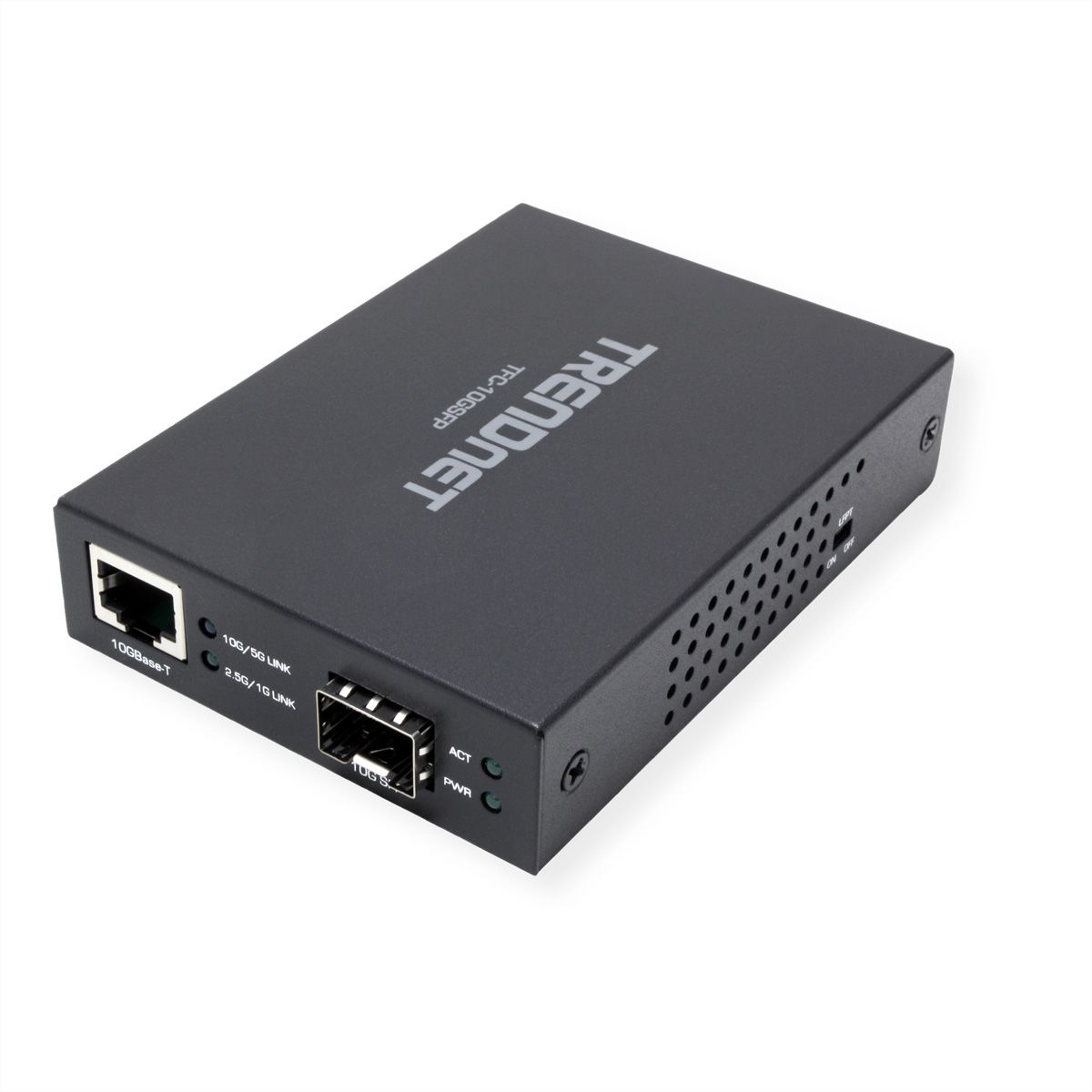 TRENDnet TFC-10GSFP Convertisseur de média, 10GBASE-T vers fibre SFP+