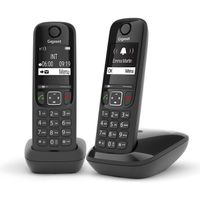 Gigaset Téléphone fixe AS690 Duo