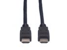 VALUE Câble de raccordement pour écran HDMI High Speed M-M, noir, 5 m