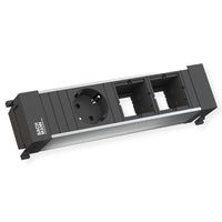 BACHMANN POWER FRAME Small 1x contact de protection 2x ABD