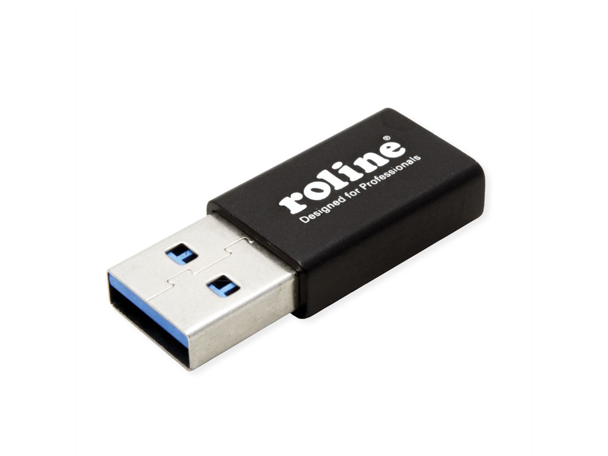 ROLINE Adaptateur USB 3.2 Gen 1, USB Type A - C, M/F