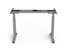 WRK21 Tischgestell Work, 100-180 x 80 / 66,5-130,5cm Höhe