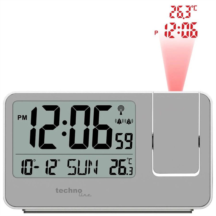 Réveil à projection WT 534 de Technoline