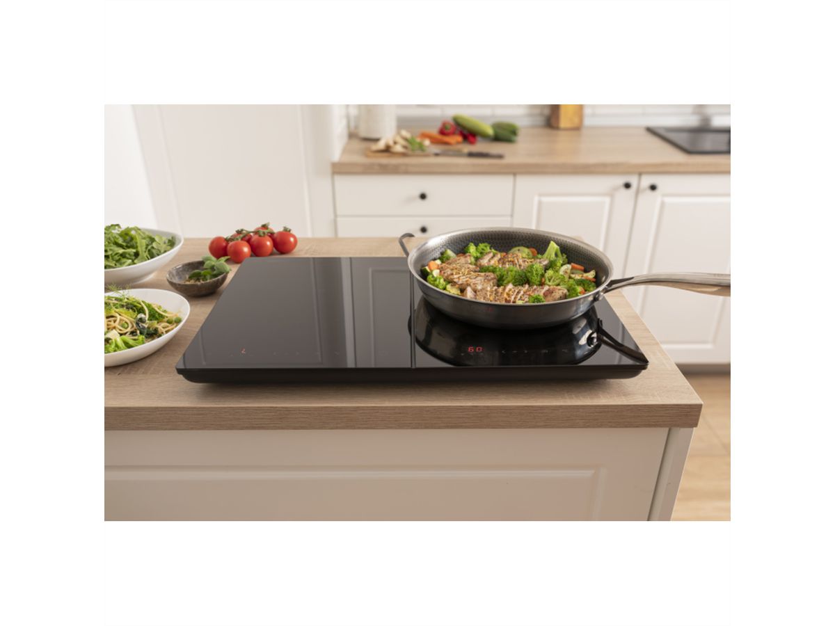 Gorenje Induktionskochfeld ICY3500DGP, 3400W, 45mm, schwarz, doppelt