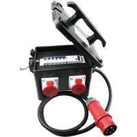 BACHMANN Distributeur en caoutchouc plein 32A 3Ph