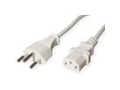Câble d'alimentation VALUE (CH), blanc, 1,8 m