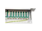 VALUE Cat.6A (Class EA) 19-Zoll-Patchpanel, 24 P, geschirmt, grau