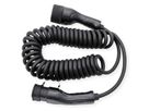 ROLINE Câble de recharge VE type2, 1-Phase, 250VAC (1P+N+E), 32 A, 7,4 kW, spirale (max. 5m)