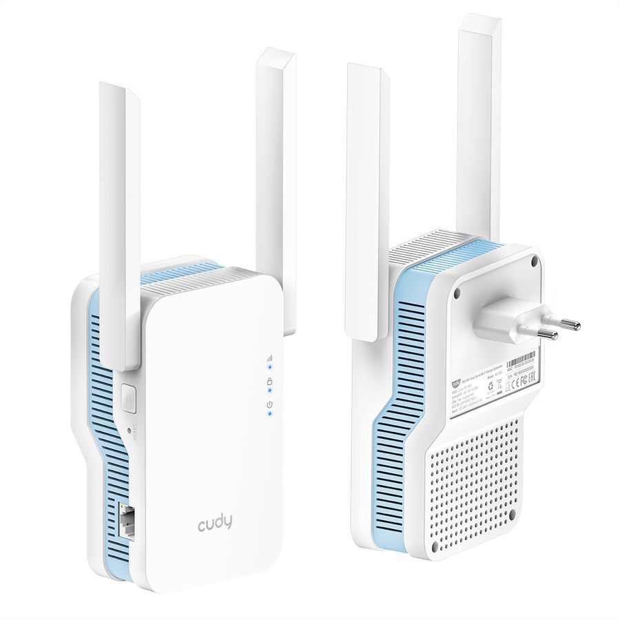 CUDY RE1200 AC1200 Repeater WiFi Mesh