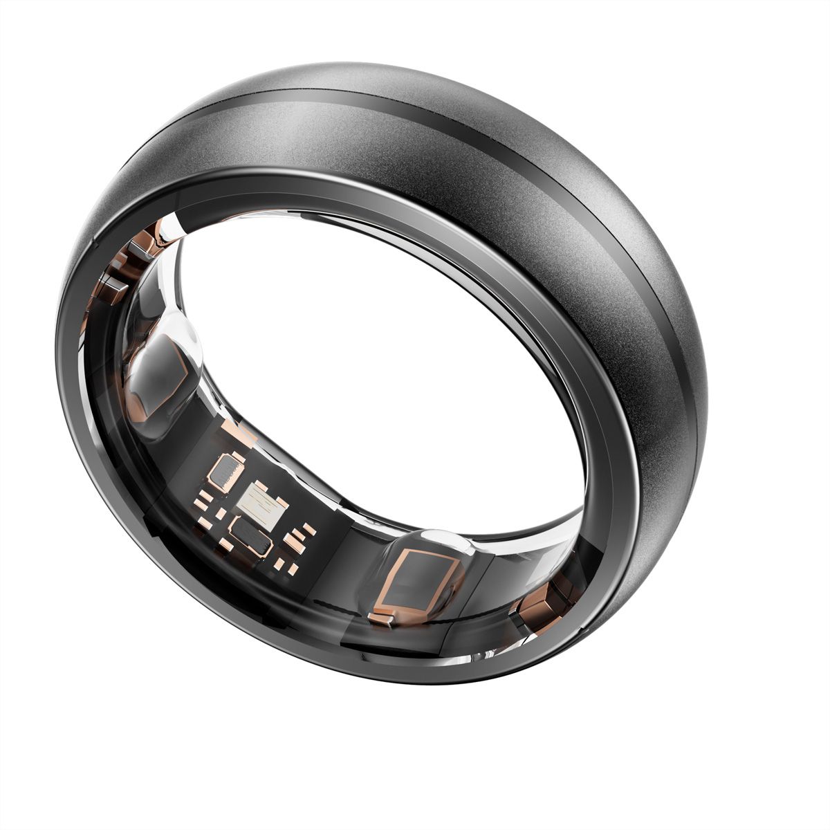 MYnextRING Smart Ring Schwarz matt, Grösse 7
