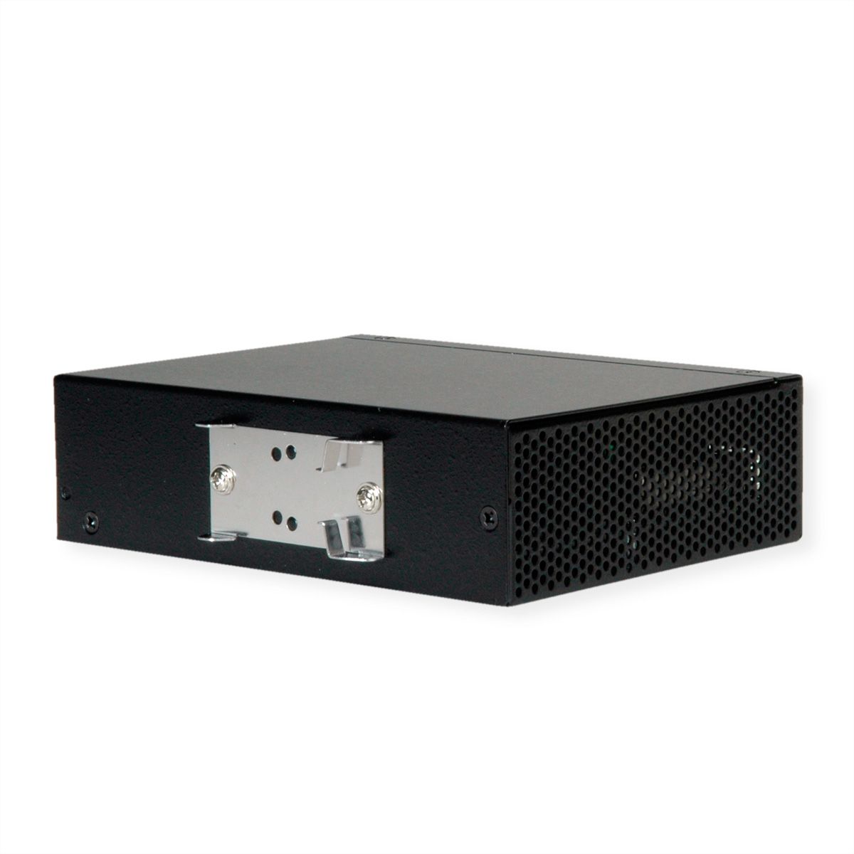 ROLINE Industrie Konverter Gigabit Ethernet - Dual Speed 100/1000 Fiber, mit PoE Funktion