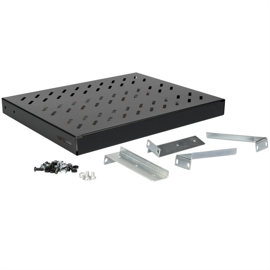 ROLINE 19-Zoll Fachboden 1 HE, 350 T 50 kg schwarz