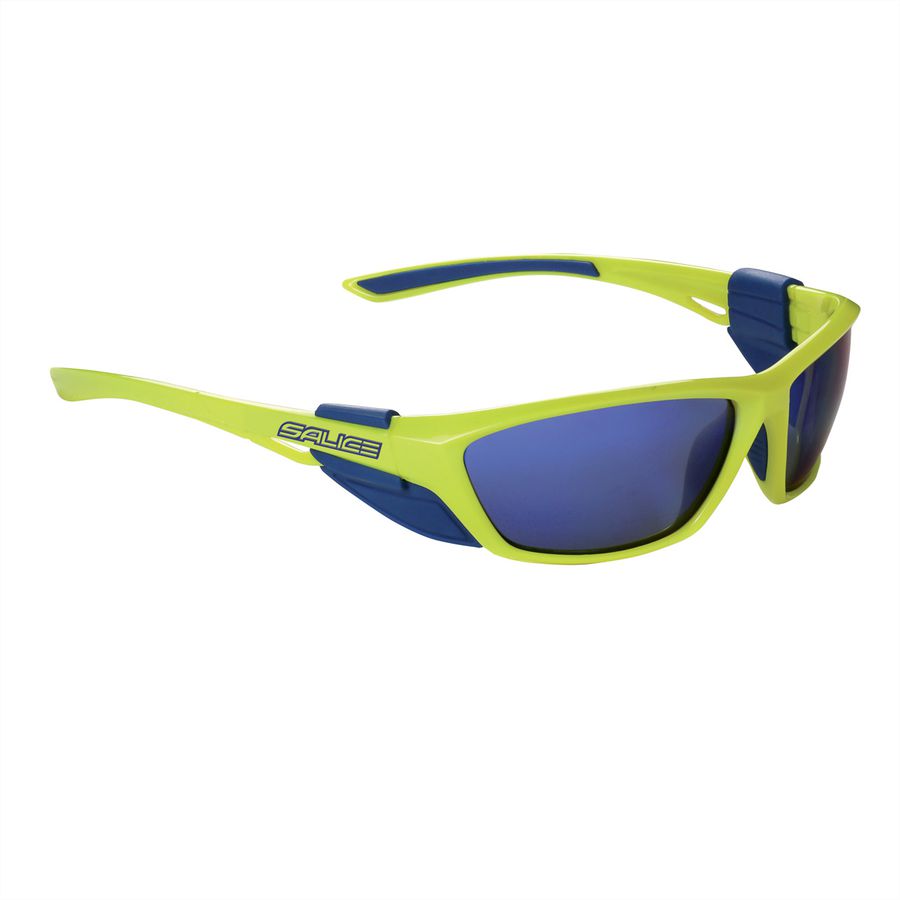 Salice Occhiali Sportbrille 010RW, Yellow / RW Blue
