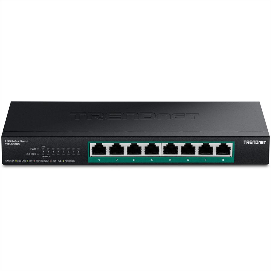TRENDnet TPE-BG380 Switch PoE++ 2.5G à 8 ports