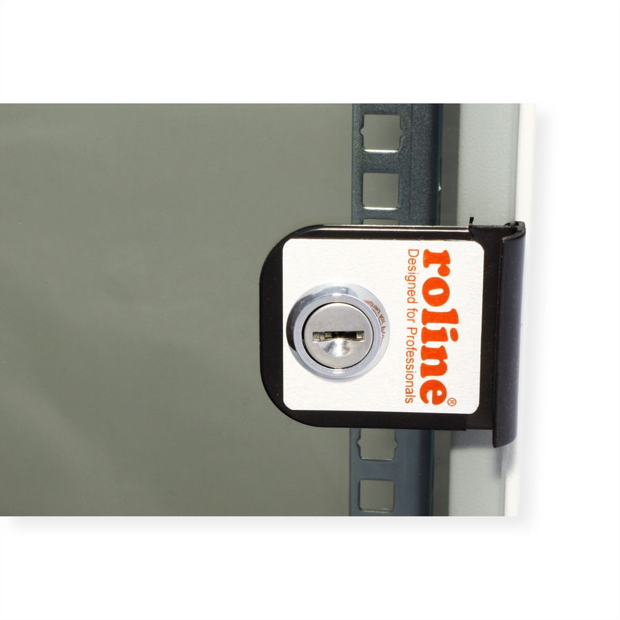 ROLINE 19" Boîtier mural Basic 12U, 540x400 LxP gris, EN KIT