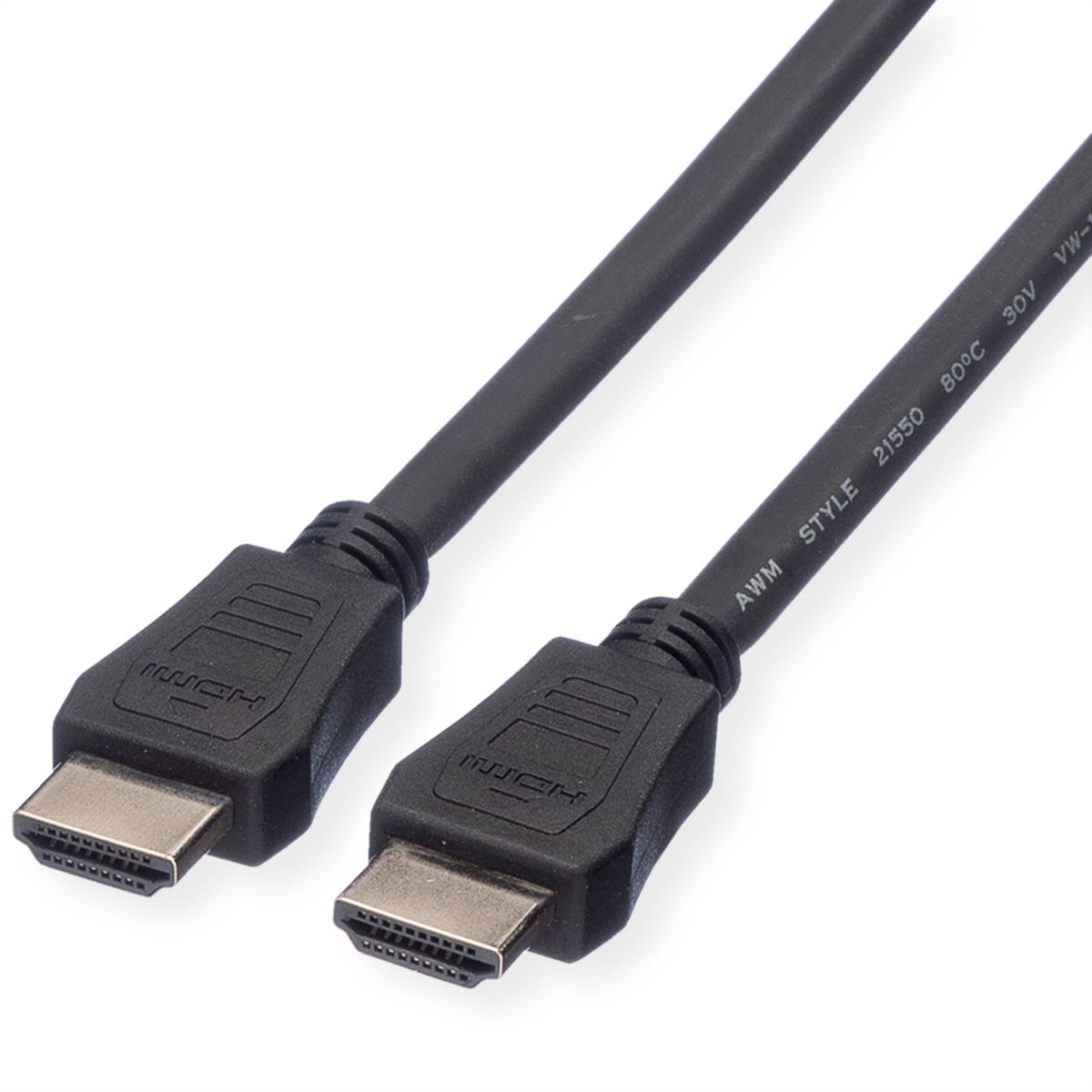 VALUE Câble HDMI High Speed avec Ethernet, LSOH, noir, 10 m