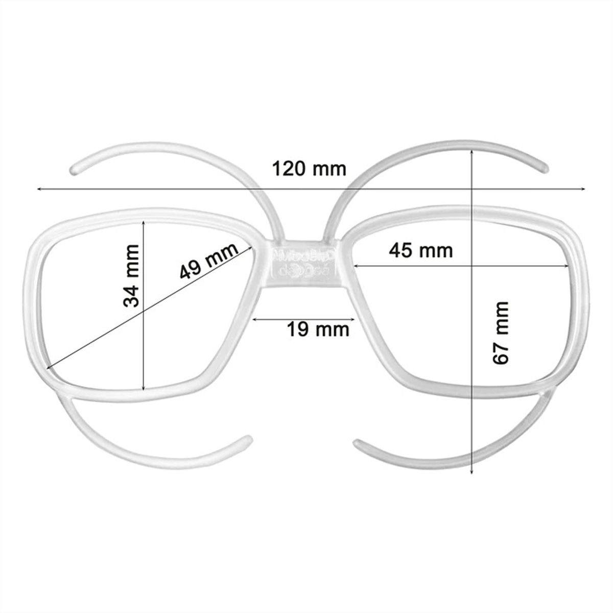 Salice Occhiali Gekojr Bausatz Optik, For Goggles Size JR