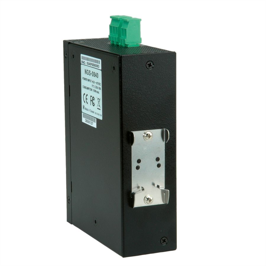 ROLINE Industrie Gigabit Switch, 8x RJ-45