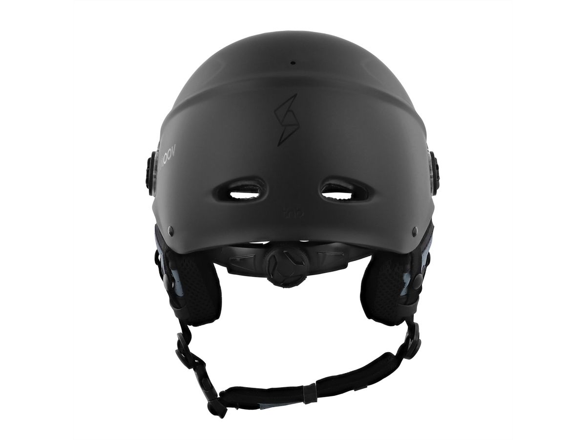 T'NB Schutzhelm UMHELMVSL L schwarz, ink. Visier & Kapselgehörschutz