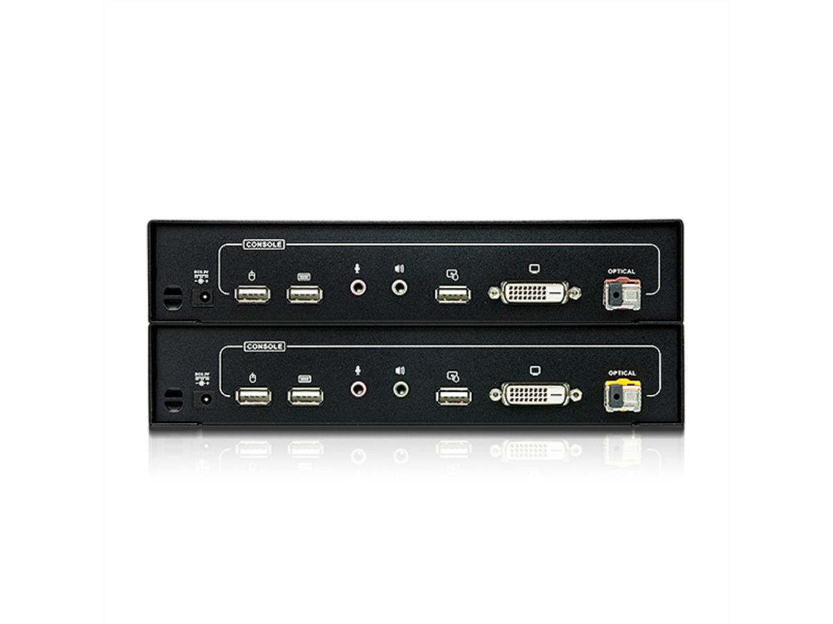 ATEN CE690 Système d'extension KVM DVI optique longue distance (20Km)