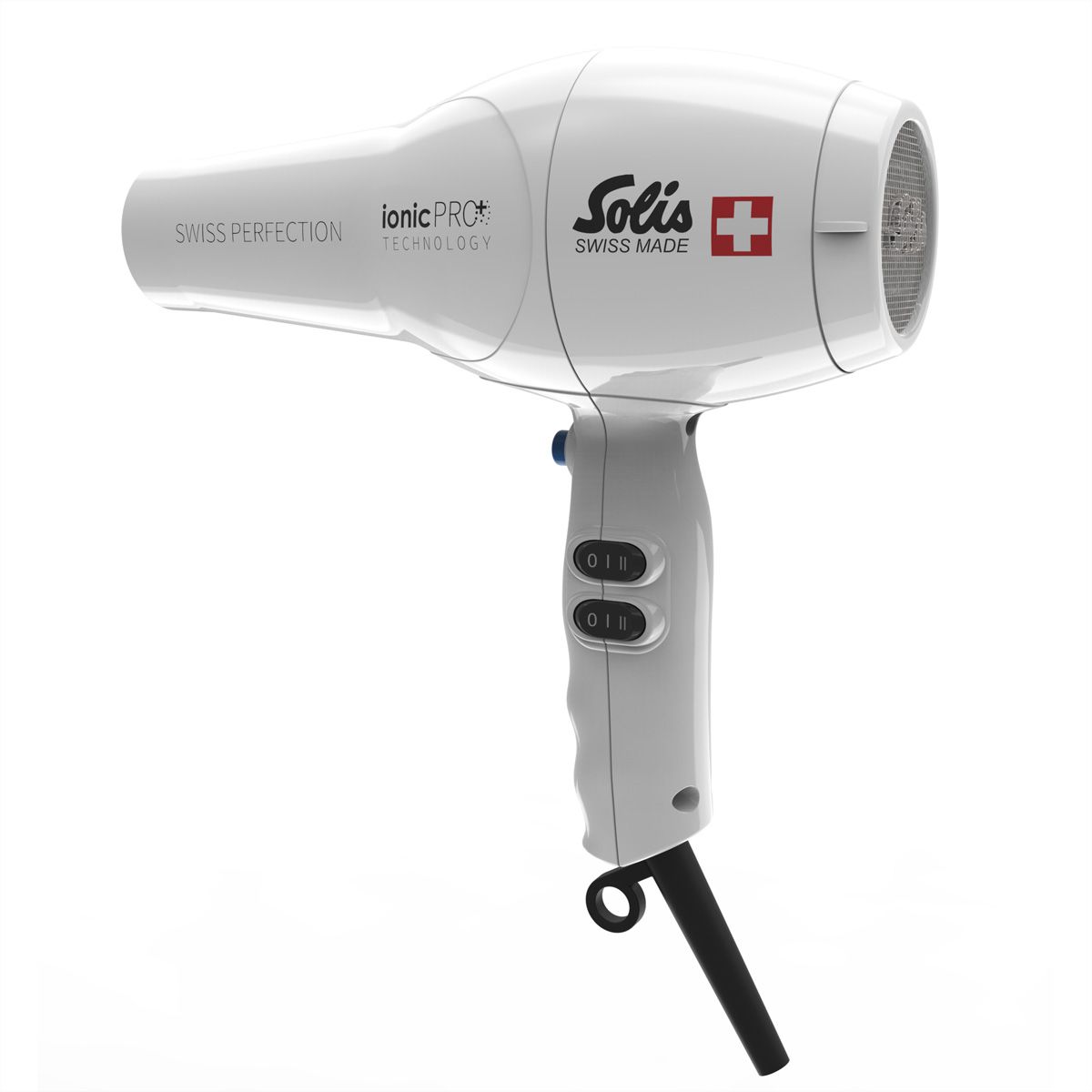 Solis sèche-cheveux Swiss Perfection 443, avec support mural blanc
