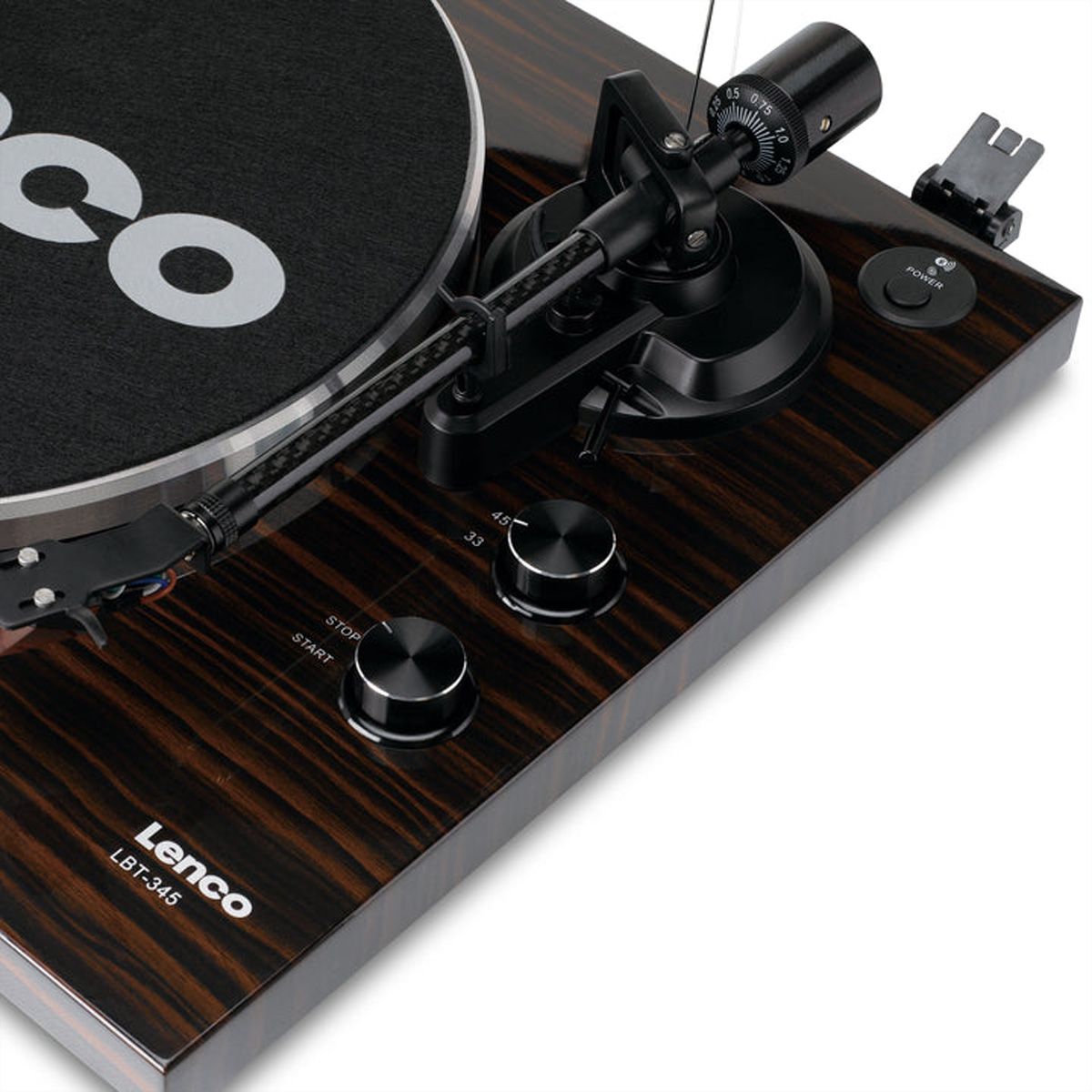 Lenco Platine vinyle LBT-345WA, BT, Ortofon 2MRED inclus