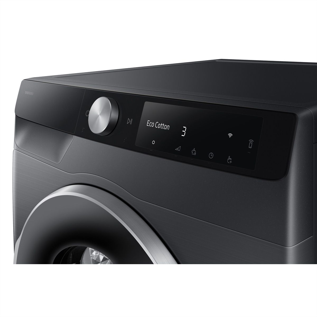 Samsung Sèche-linge DV6000, 9kg, A, AI Dry+, noir