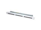 VALUE Kat.5e (Class D) 19"-Patchpanel, 24P, geschirmt, grau