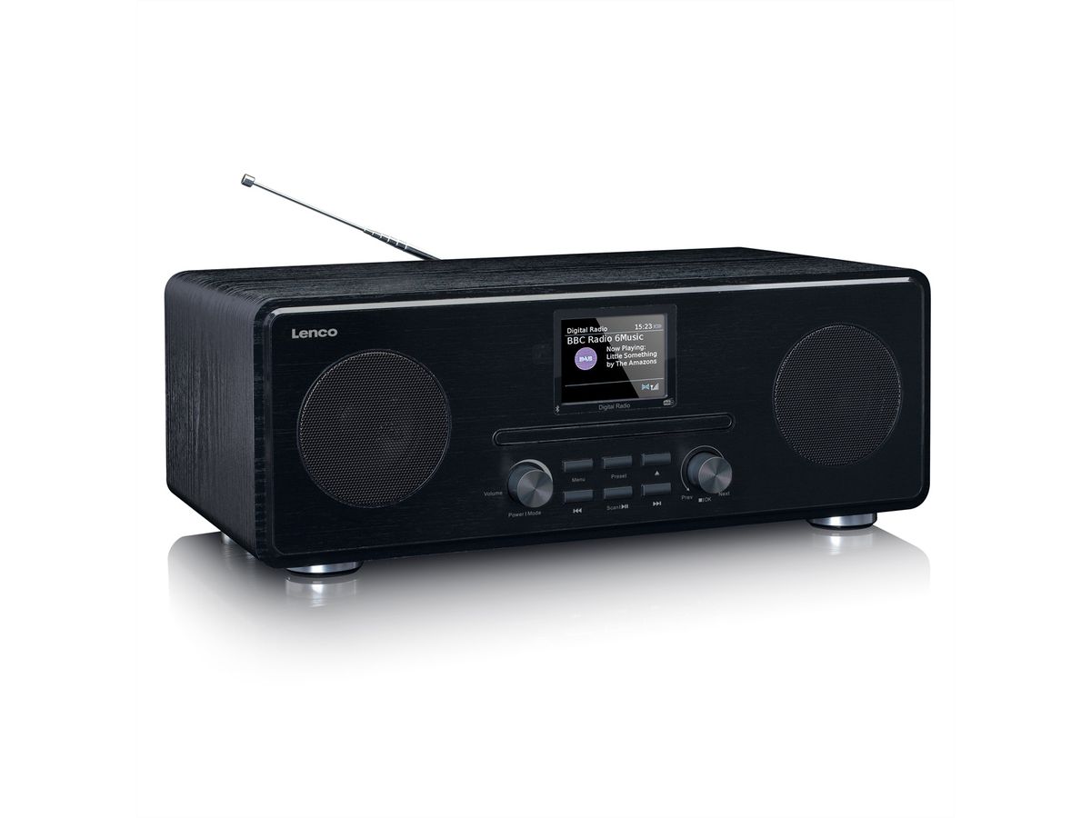 Lenco DAB+ Radio DAR-061, MP3, Bluetooth