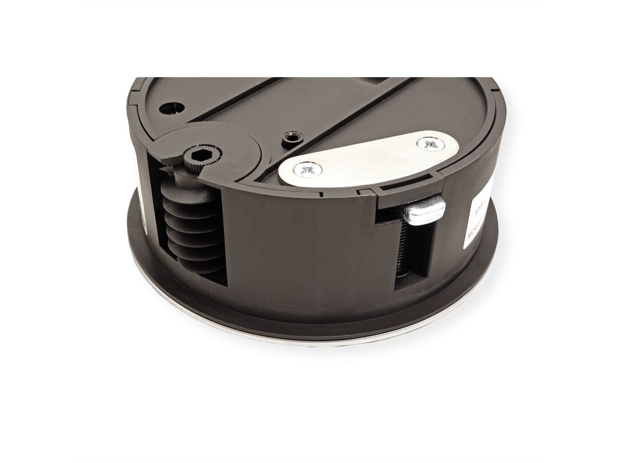 BACHMANN TWIST 1xUTE 1xUSB Charger Chrom matt 0,2m GST18, chrom, 0,2 m