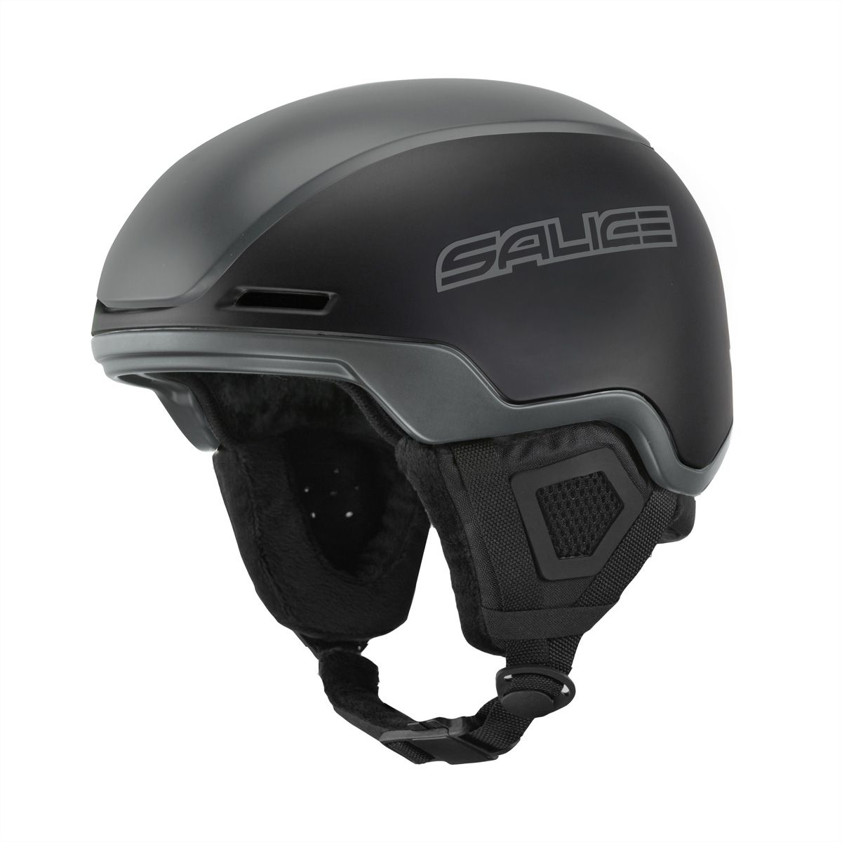 Salice Occhiali Casque de ski Eagle, 52-56, Black Charcoal