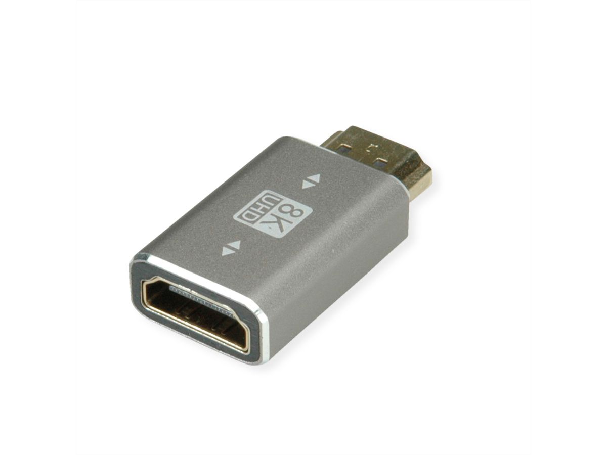 ROLINE 8K HDMI Adapter, HDMI ST/BU