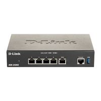 D-LINK DSR-250V2/E VPN Security Router, 3x LAN, 1x WAN, 1x LAN/WAN Port