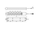 BACHMANN Prise multiple, 6x sans interrupteur, noir, 5 m