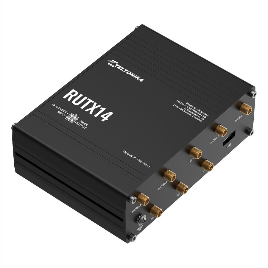 TELTONIKA RUTX14 LTE/4G CAT 12 Routeur industriel