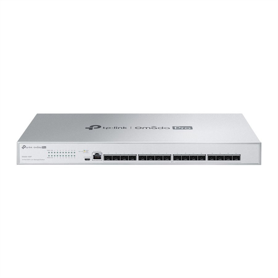 TP-Link Campus Switch S5500-16XF, 16x10G SFP+ L2+ Aggregation Switch
