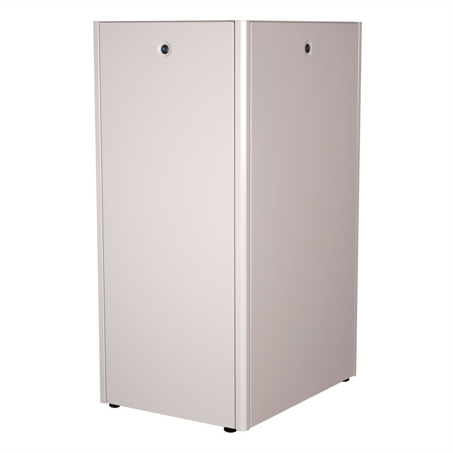ROLINE 19-Zoll Netzwerkschrank Basic 26 HE, 600x800 BxT Glastür grau
