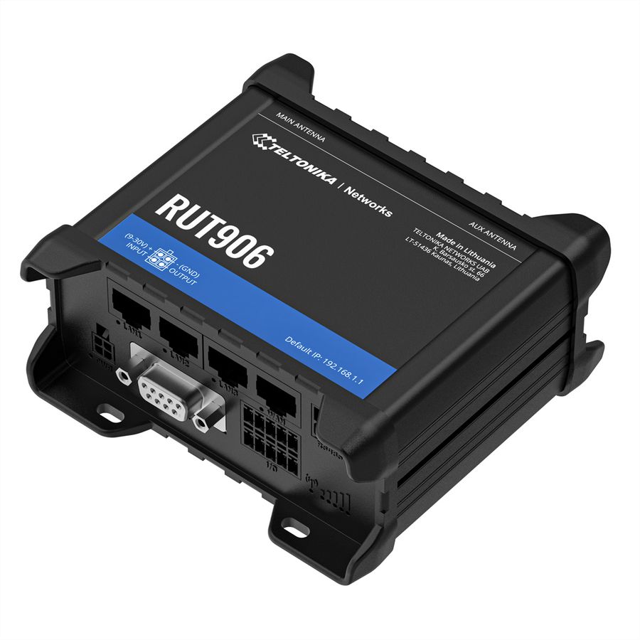 TELTONIKA RUT906 4G/LTE RS232/RS485 Router