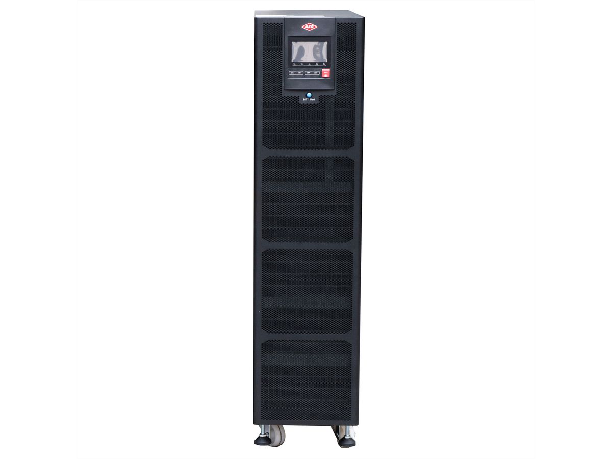 AEC IST7 30kVA - Online Tower USV –  144x 9Ah Batterien – 10 Min. Autonomie bei 100% Last, mit internen Batterien – 72x 9Ah LL & externer Batterieschrank BB4 mit 72x 9Ah LL